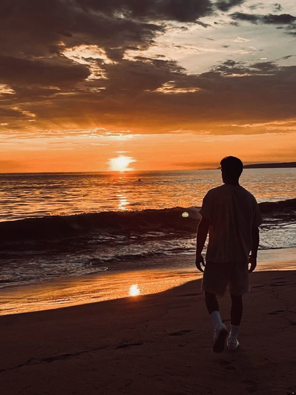 Sunset silhouette